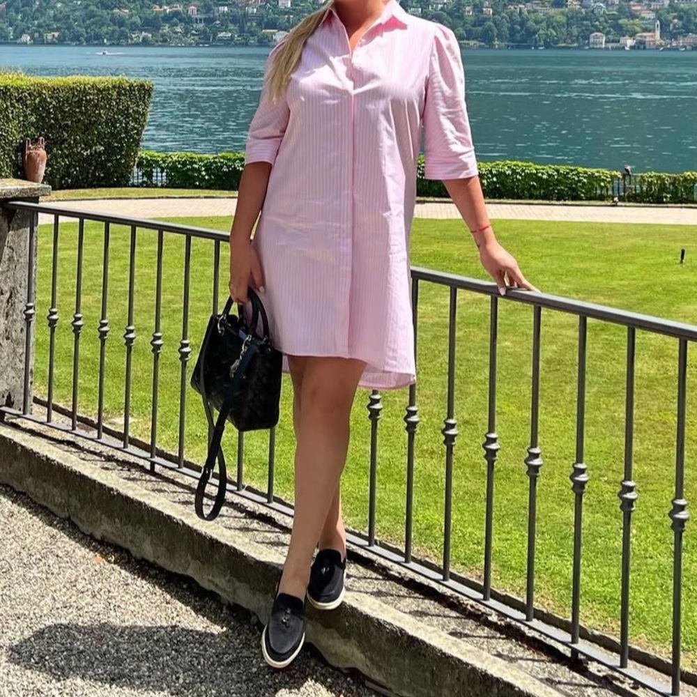 Hadleigh’s Cotton Shirt Dress